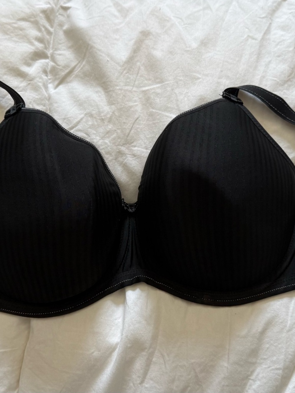 Freya Idol Molded Balcony Bra-black IS 32G - Picture 5 of 7